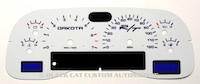 2001-2004 Dakota White Gauge Face